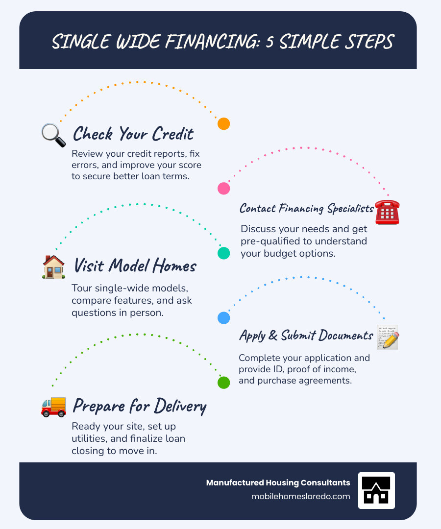 Comparison of average monthly housing costs showing manufactured homes vs. traditional homes, with manufactured homes costing significantly less - single wide financing infographic infographic-line-5-steps-blues-accent_colors Comparison of average monthly housing costs showing manufactured homes vs. traditional homes, with manufactured homes costing significantly less - single wide financing infographic infographic-line-5-steps-blues-accent_colors
