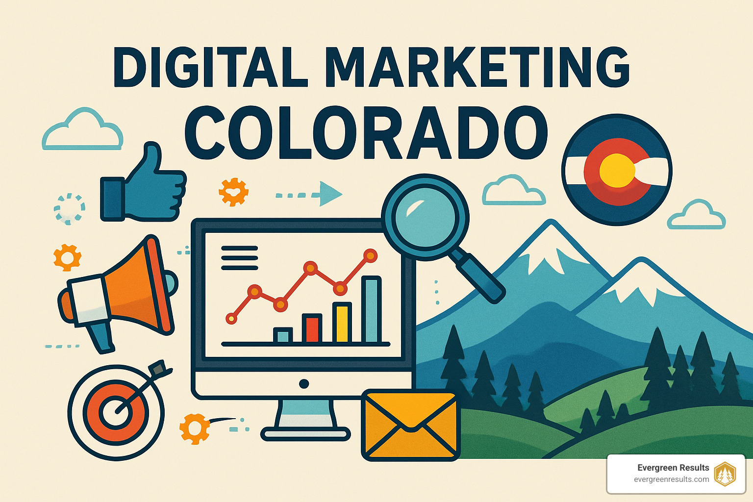 Digital marketing ROI dashboard - digital marketing colorado