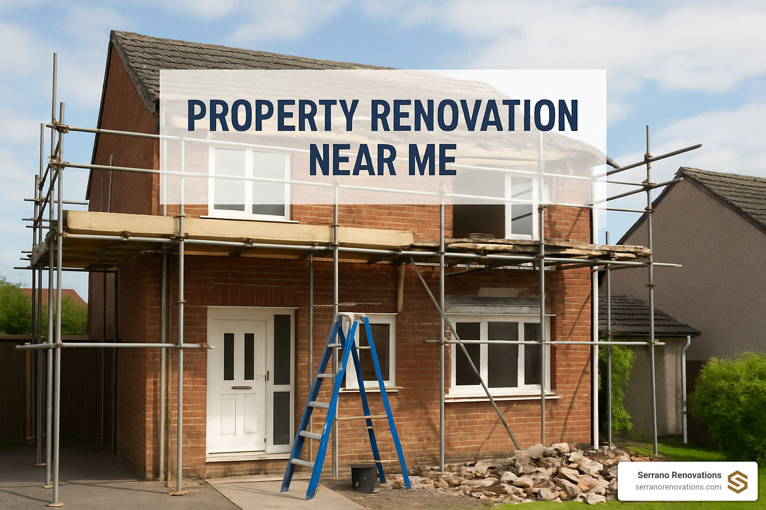 Modern home renovation trends showing smart home features - property renovation near me