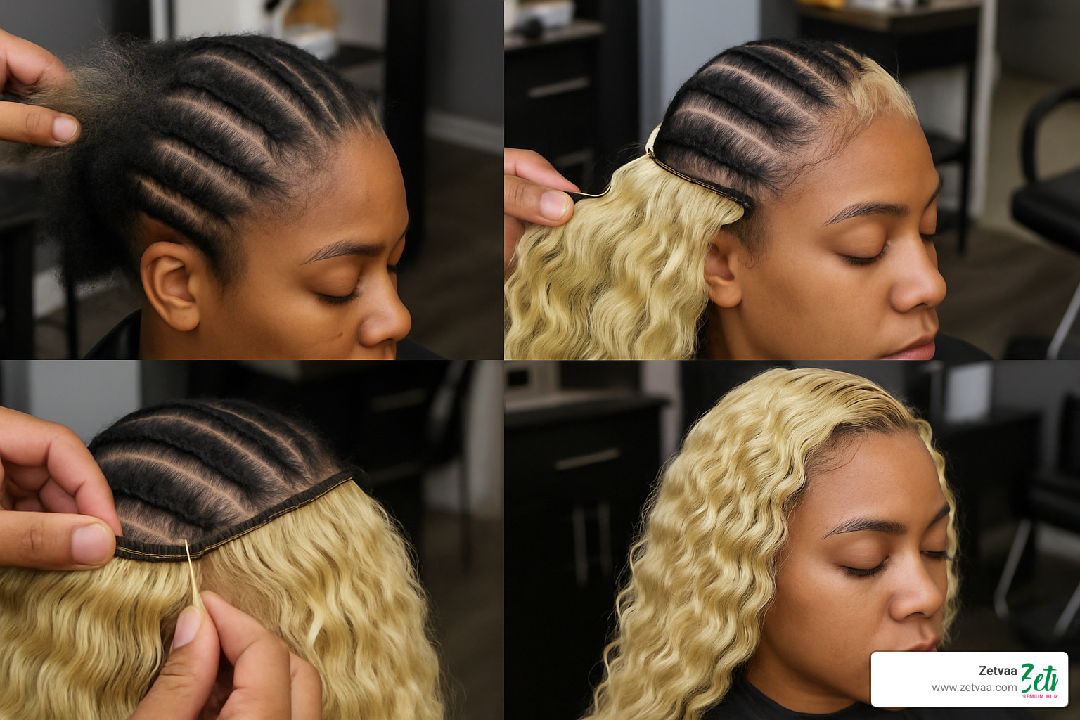 Step-by-step installation of 613 water wave bundles - 613 water wave bundles