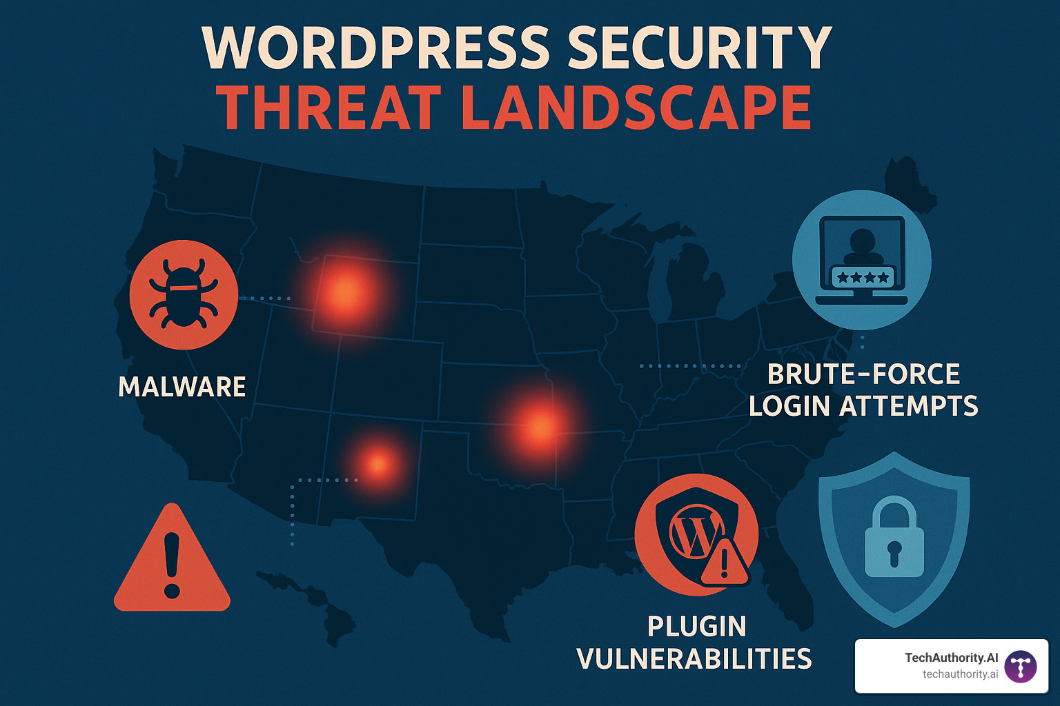 WordPress security threat landscape - WordPress hosting with malware scanning