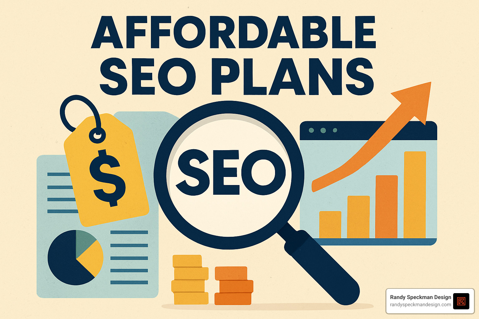 SEO dashboard showing monthly performance metrics - affordable seo plans