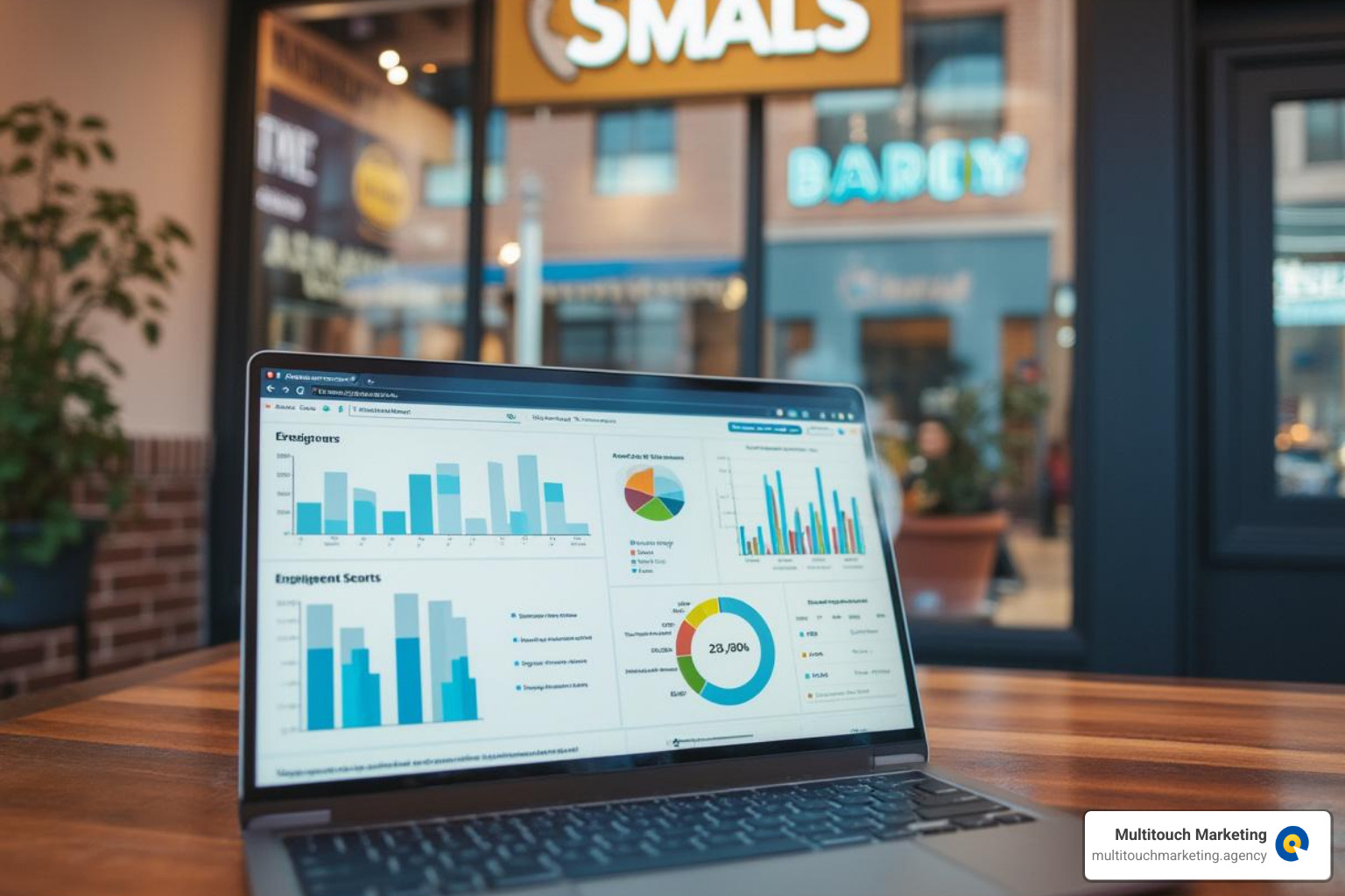 social media analytics dashboard - SMM for Local Businesses