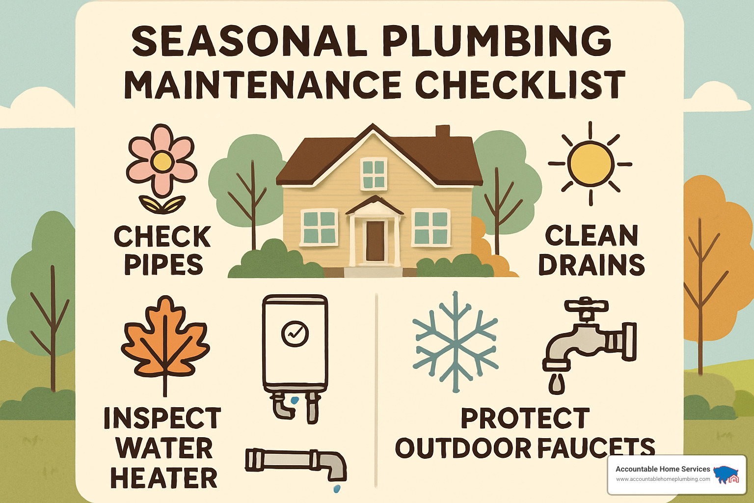 seasonal plumbing maintenance checklist - annual plumbing maintenance seasonal plumbing maintenance checklist - annual plumbing maintenance