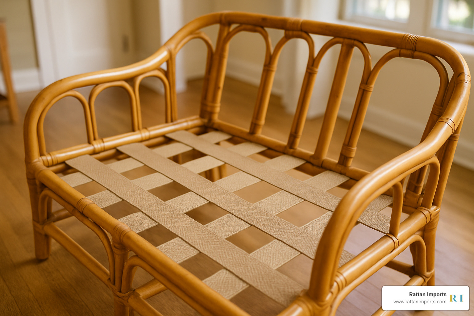jute webbing pattern for rattan sofa - how to reupholster rattan sofa