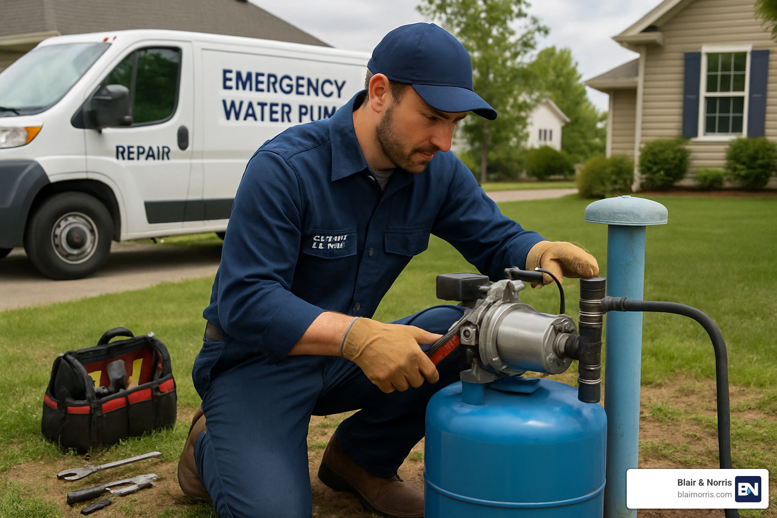 Emergency water pump repair technician - water pump service near me