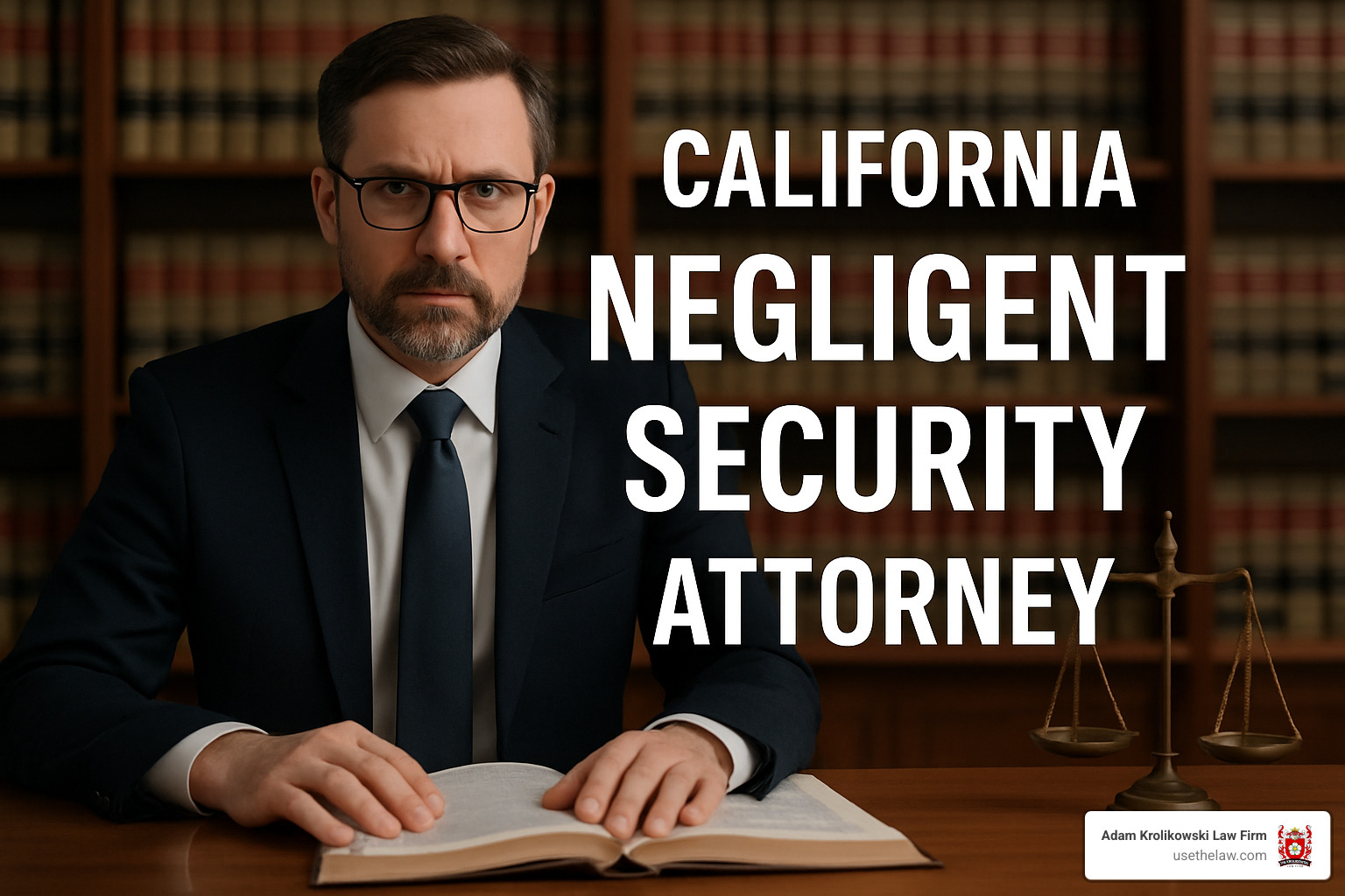 Crime map overlay on city block - California negligent security attorney