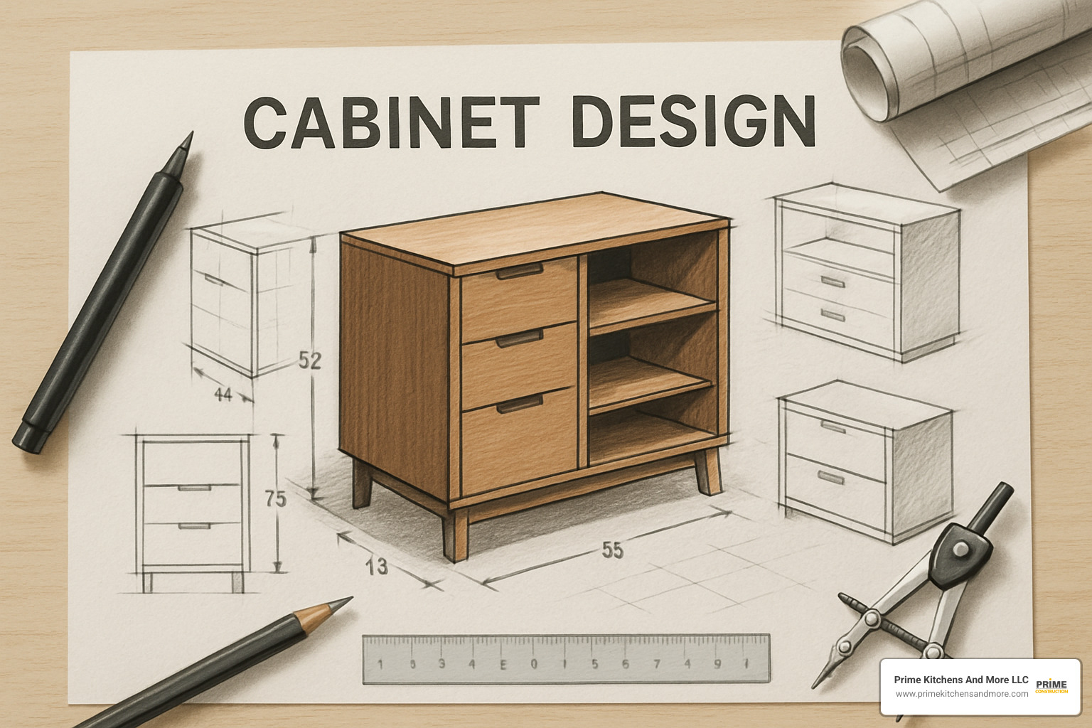 cabinet design software interface - cabinet design