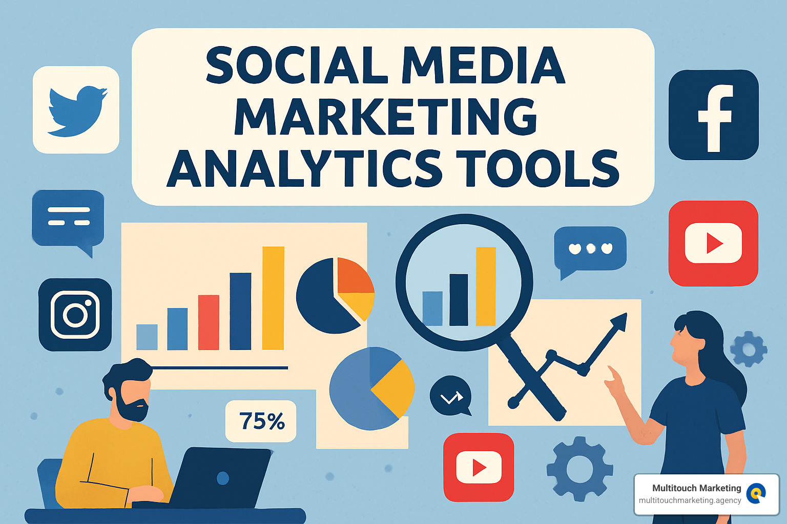 Dashboard showing error alerts and data quality warnings in a social analytics platform - social media marketing analytics tools