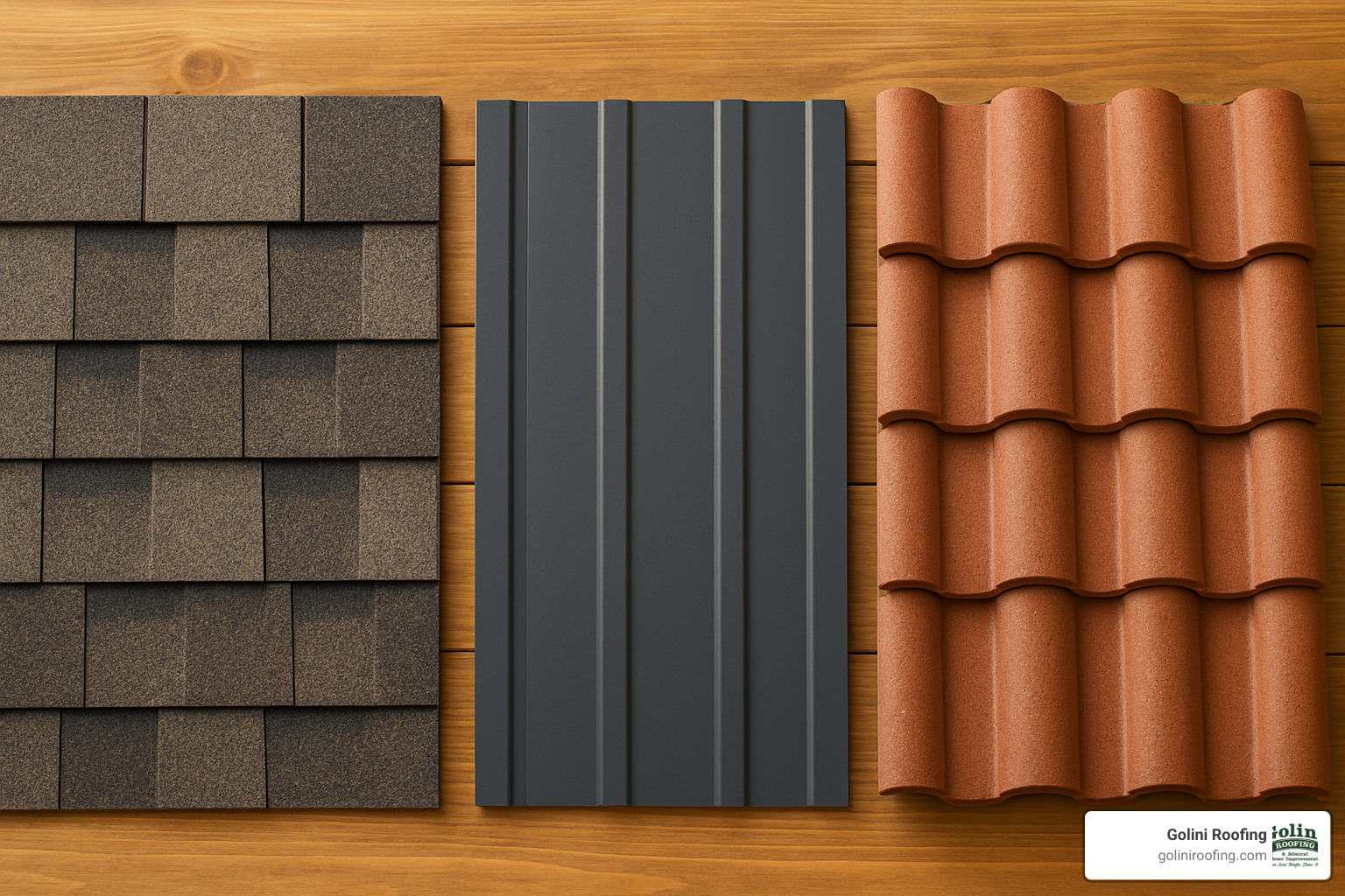 different types of roofing materials - roofing contractors near me