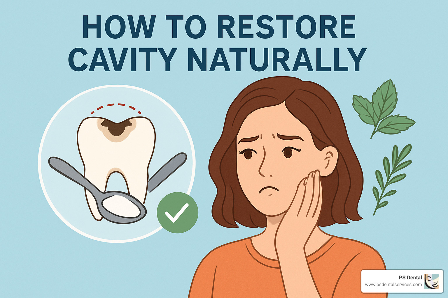 Complete oral care toolkit for natural cavity restoration - how to restore cavity naturally