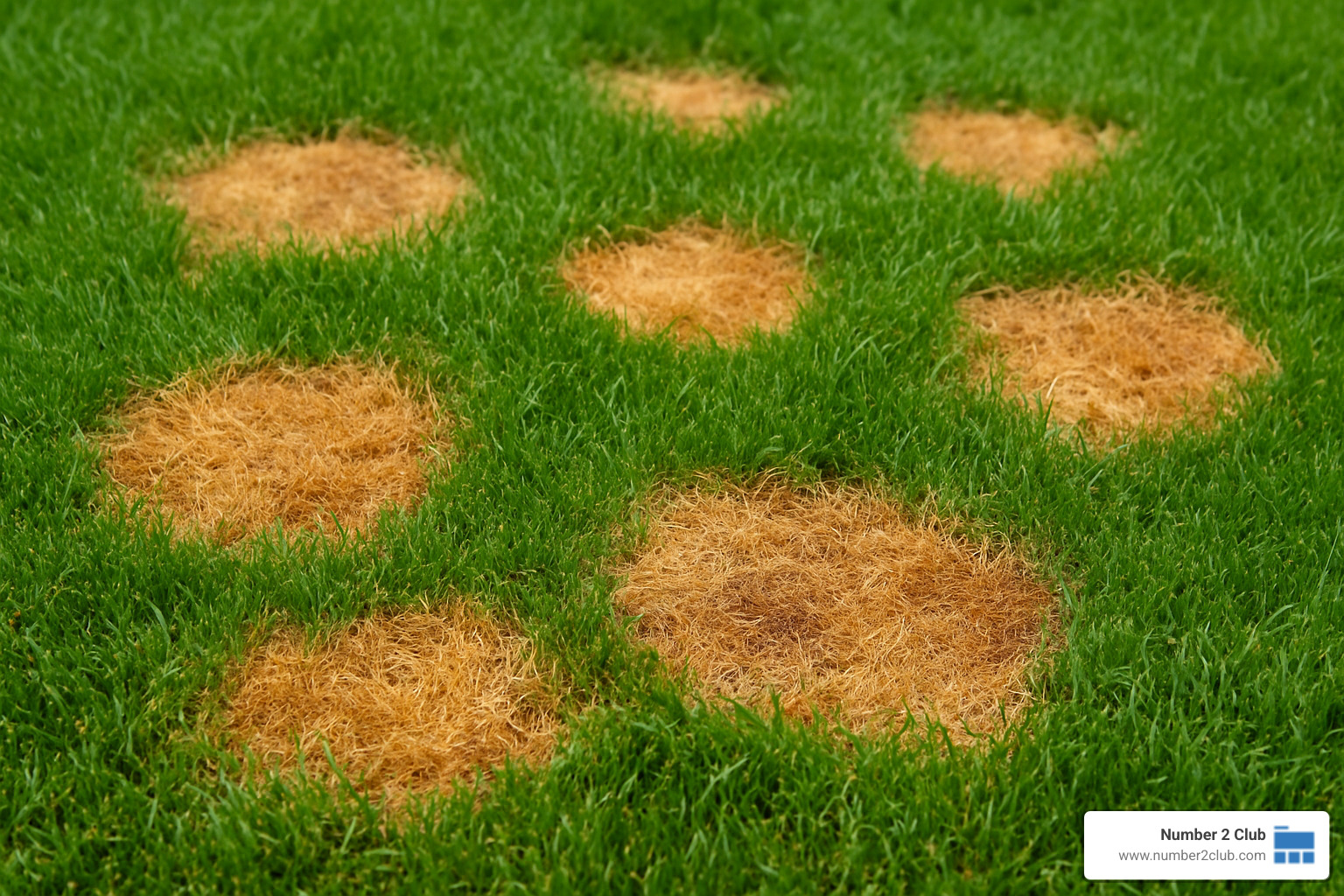 dead patches in lawn from dog waste - professional poop scoopers