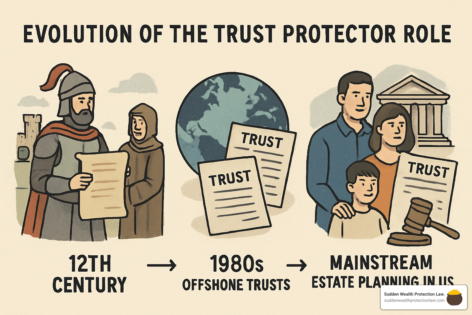 Evolution of trust protector role from offshore trusts to mainstream estate planning - trust protector