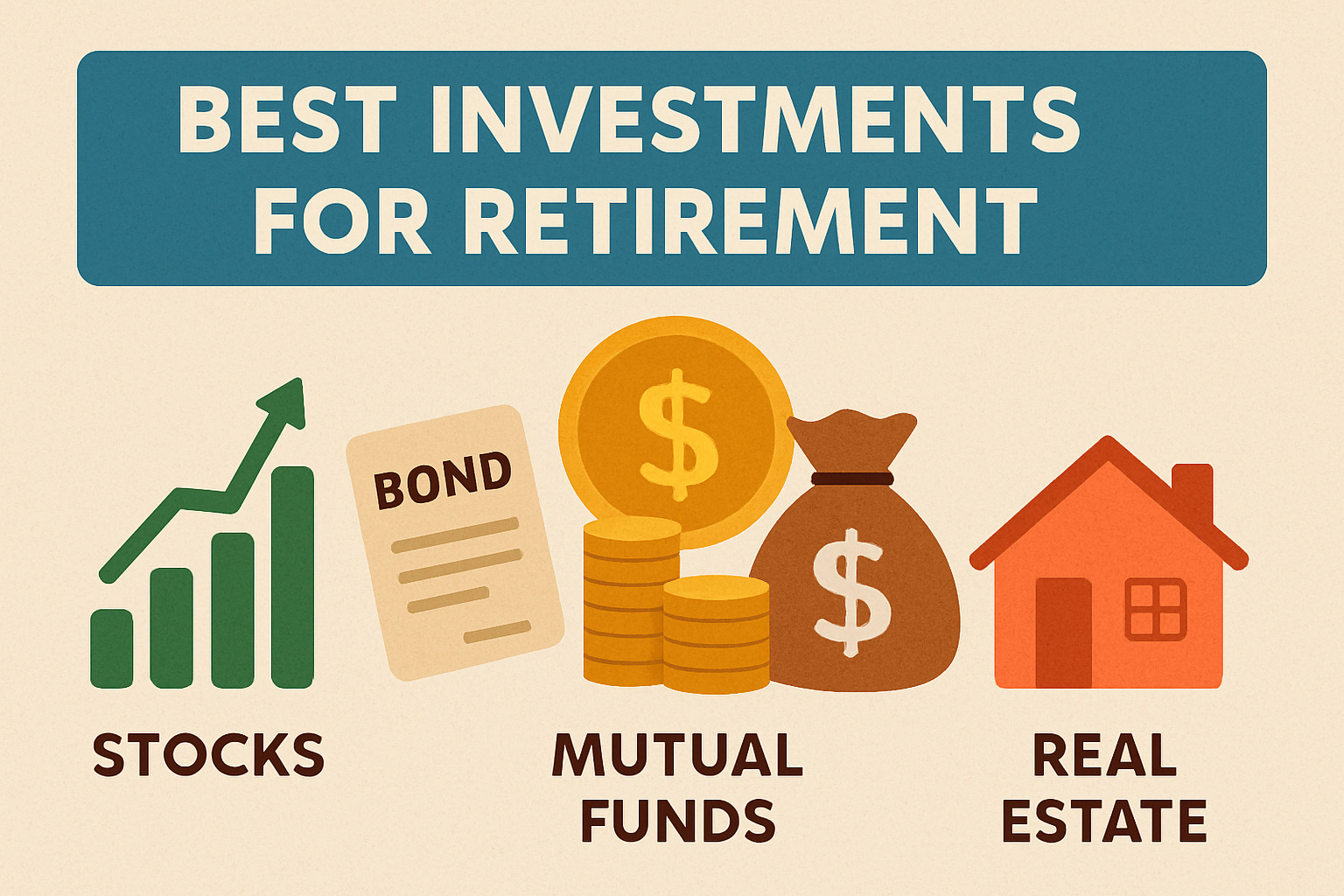 Retirement income streams flowing into monthly budget - best investments for retirement