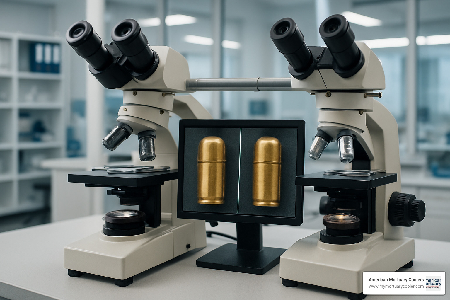 comparison microscope used in ballistics - Forensics
