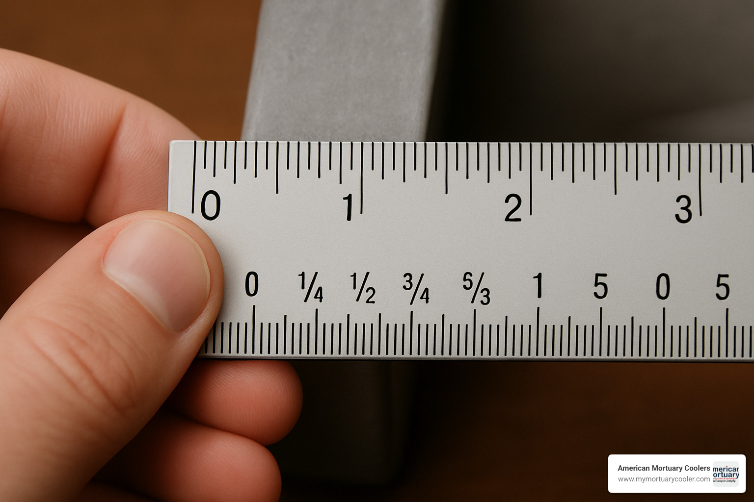 ruler with various increments being read - ruler with increments