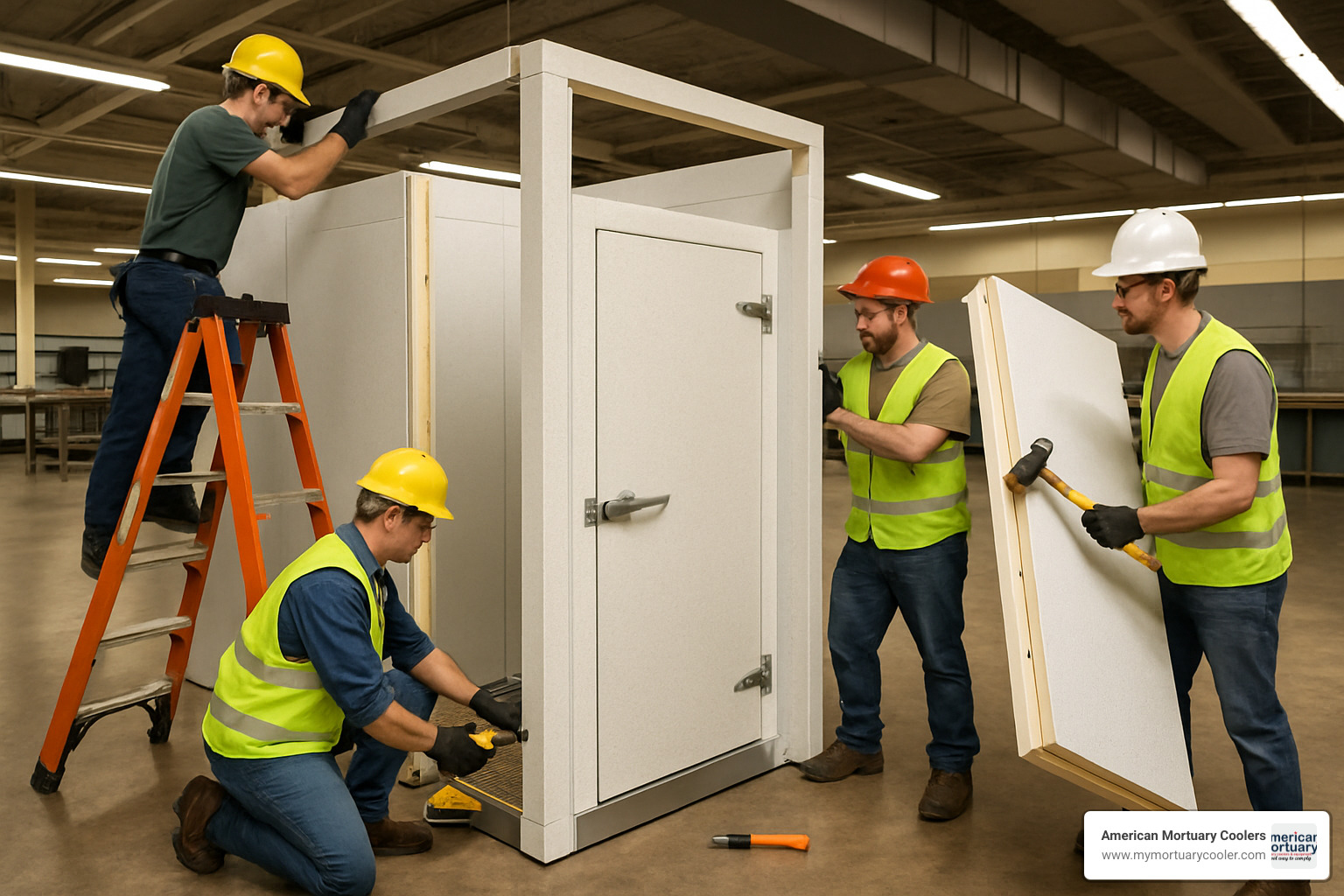 Walk-in cooler installation process - walk in cooler boxes for sale
