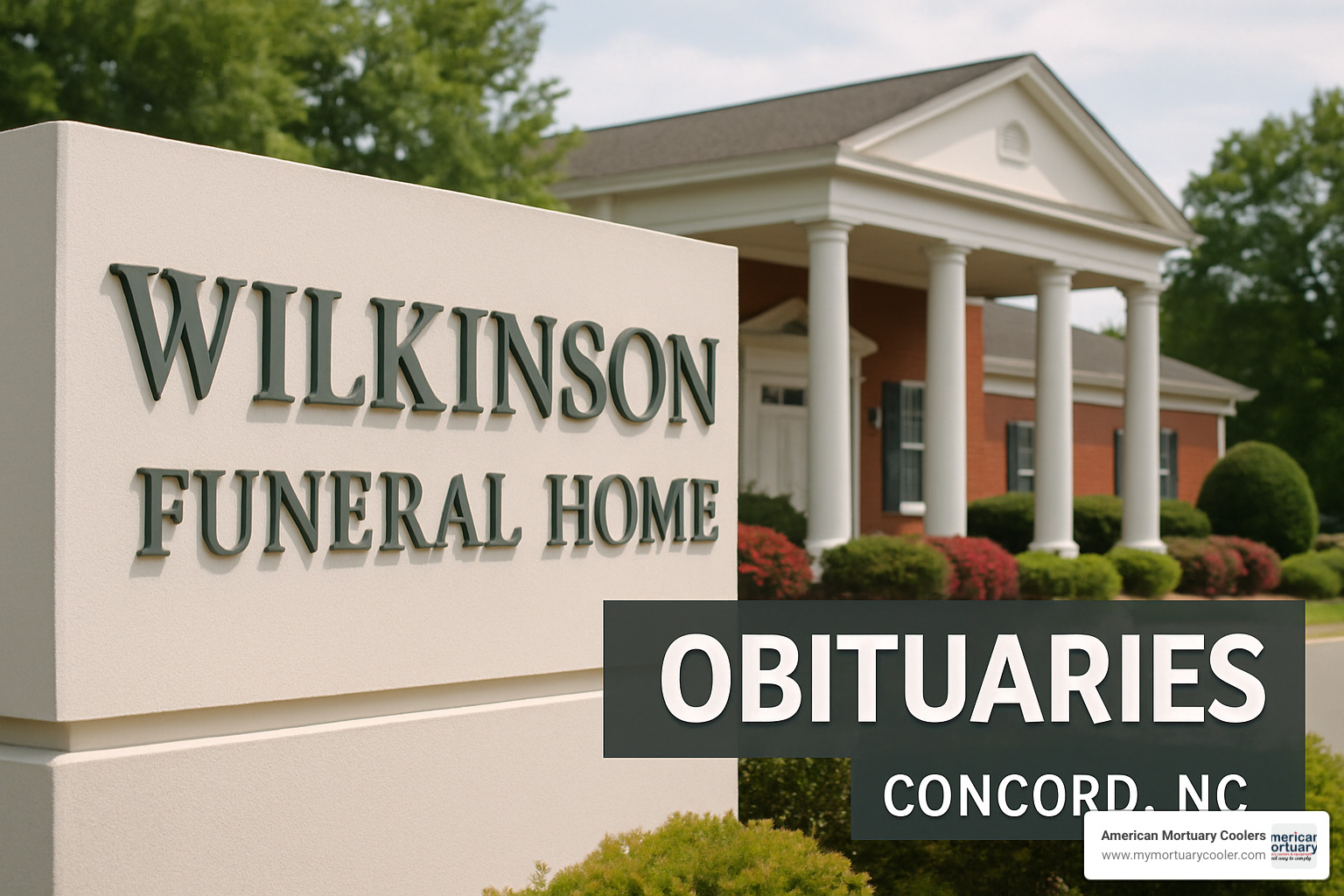 smartphone displaying obituary notification - wilkinson funeral home concord nc obituaries