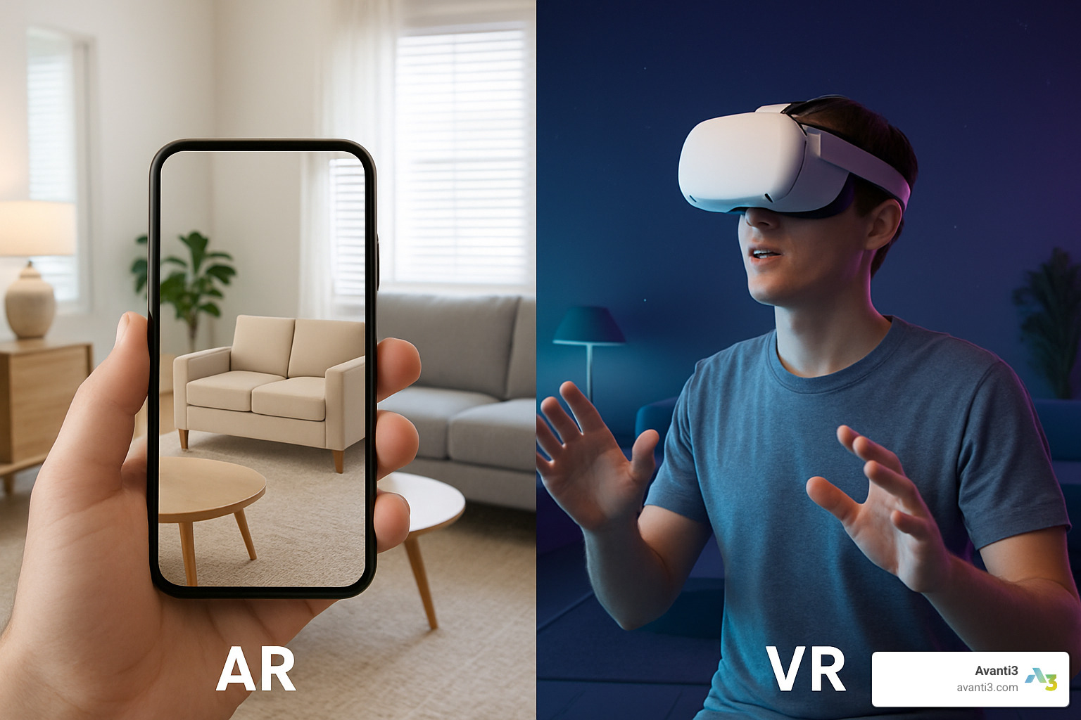 augmented reality vs virtual reality comparison - AR powered brand engagement