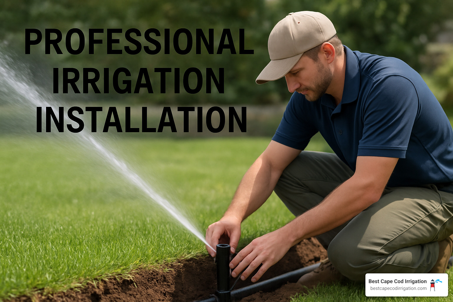 irrigation service technician - professional irrigation installation