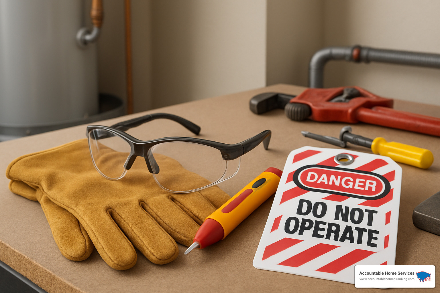 safety equipment for electric water heater installation - electric water heater hookup