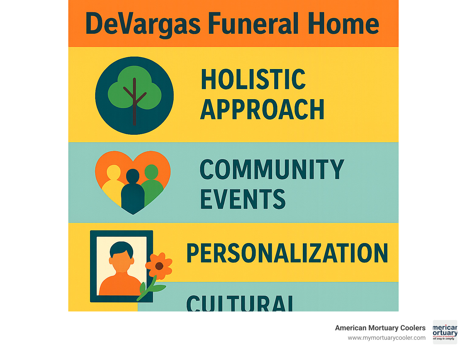 Differentiators of DeVargas Funeral Home - devargas funeral home infographic 