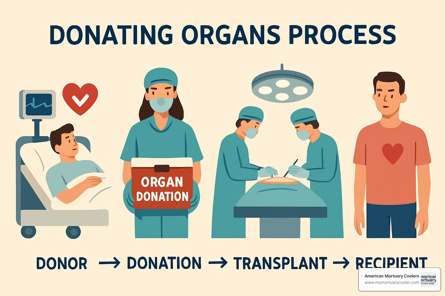 organ donor registration form - donating organs process
