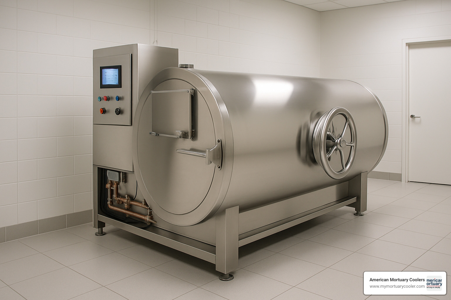 stainless steel chamber for water cremation - what is water cremation