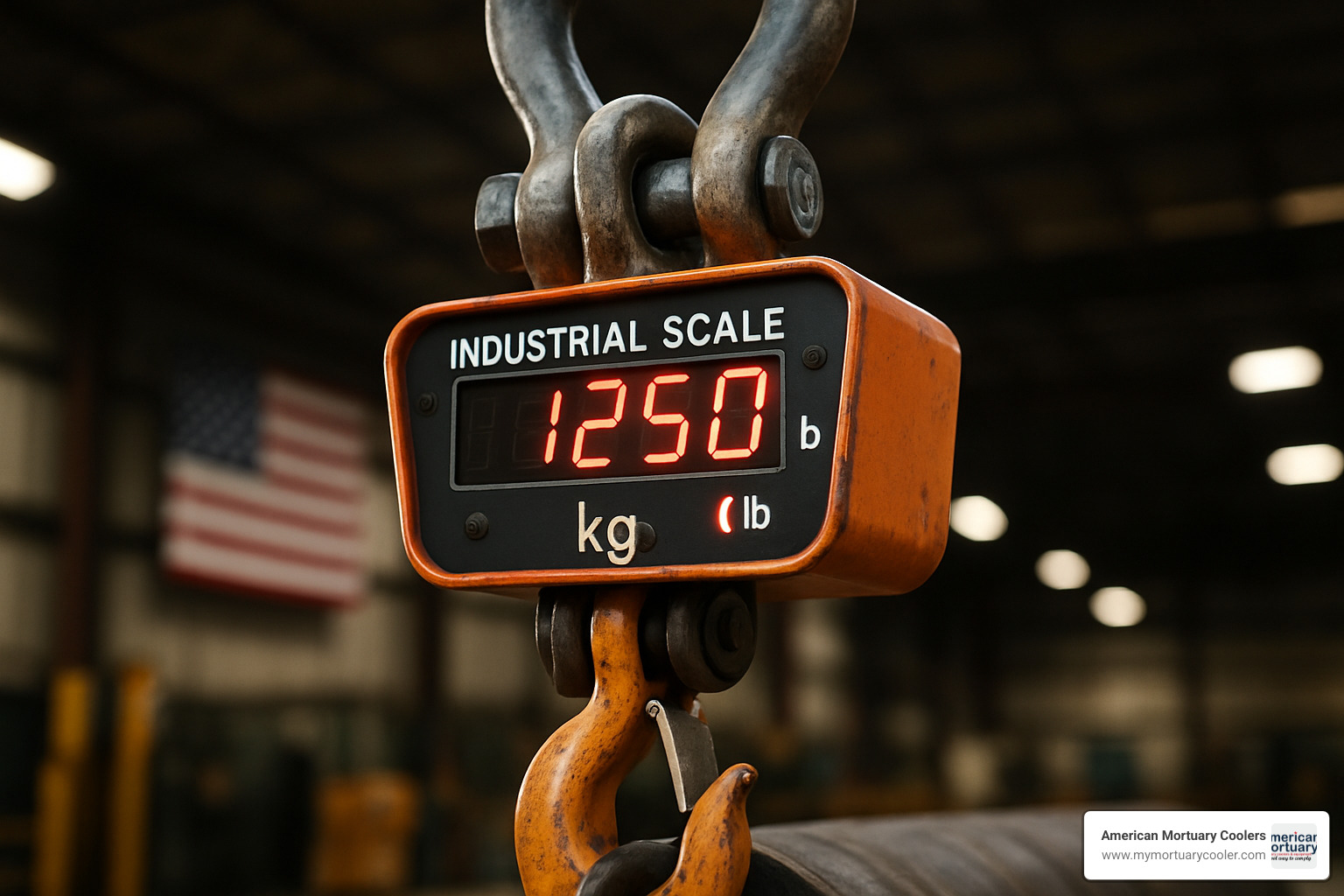 Safety latch hook used on industrial hanging scales to prevent load disengagement - hanging scales weighing scales