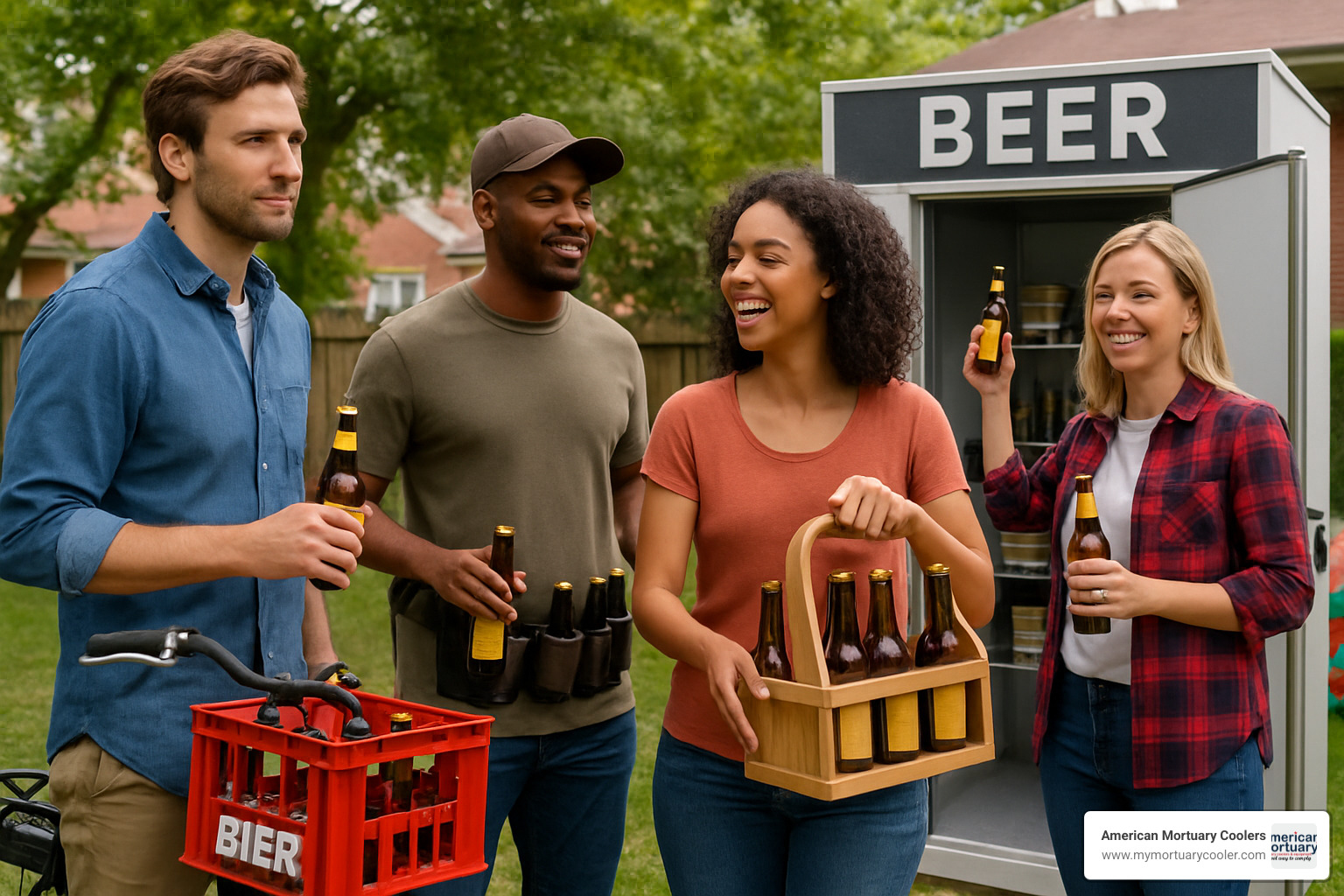 Various bier holders with different materials and designs - bier holder