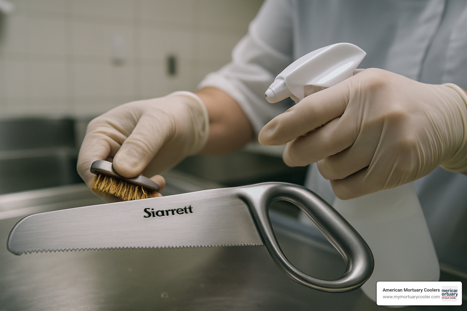 proper cleaning of a starrett bone saw - starrett bone saws