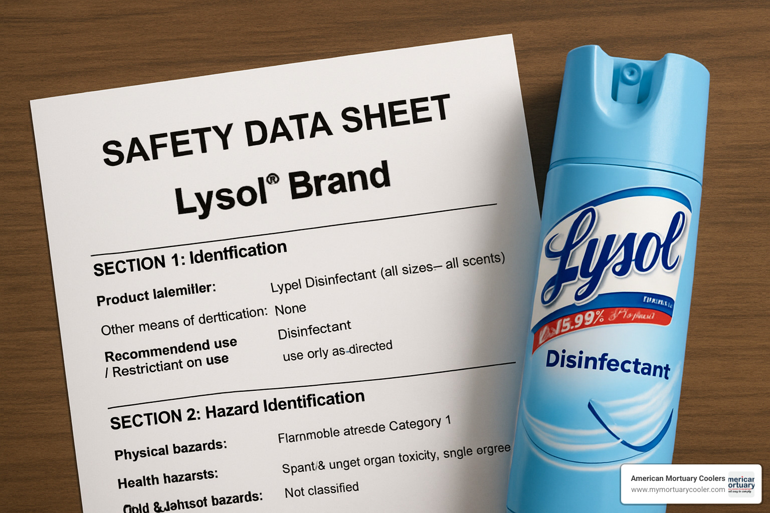 SmartLabel webpage showing Lysol product information - lysol brand sds