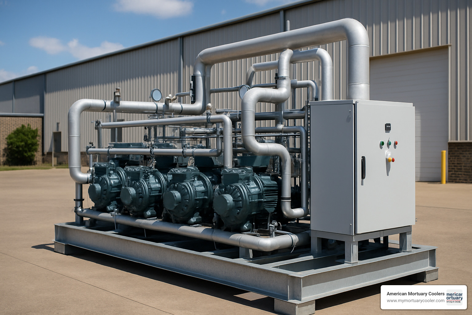skid-mounted refrigeration plant - Custom refrigeration equipment