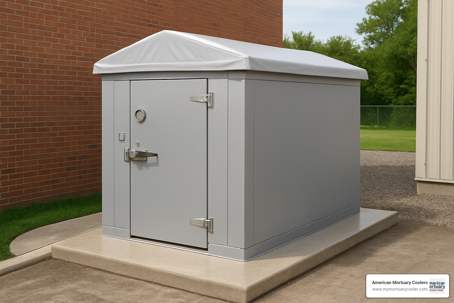outdoor walk in cooler with weather protection - walk in cooler dimensions