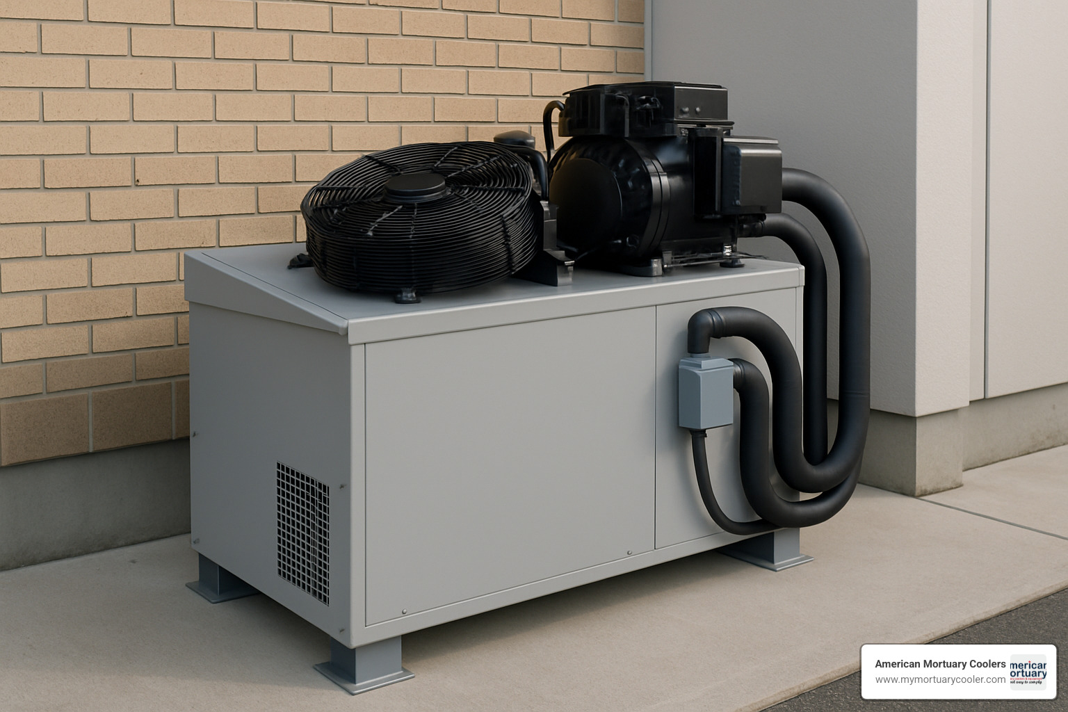 Energy-efficient walk-in cooler compressor unit - walk in cooler size
