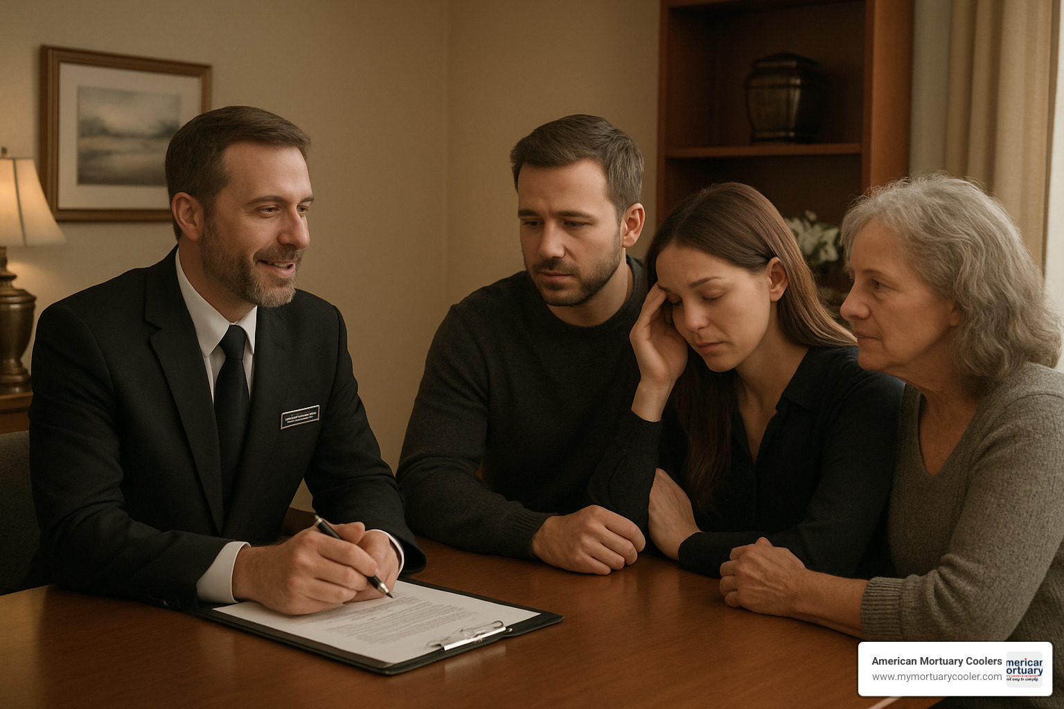 Funeral arrangement meeting with compassionate director - red wing funeral homes