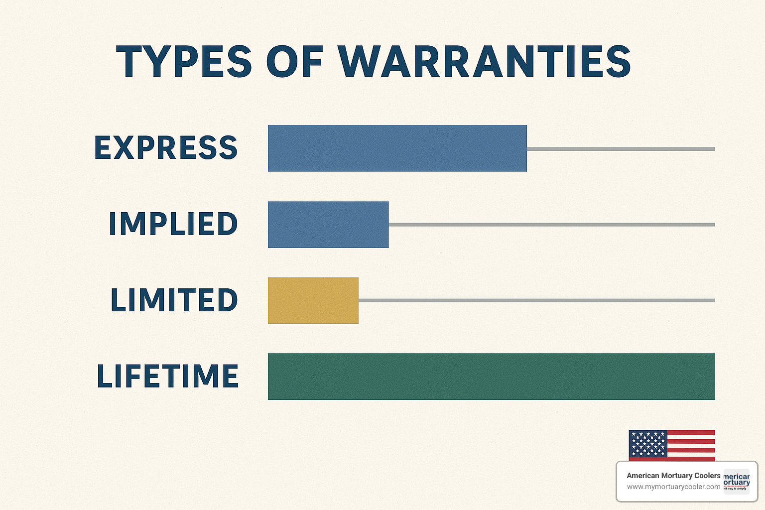 Different warranty types with varying coverage periods - What is the warranty period