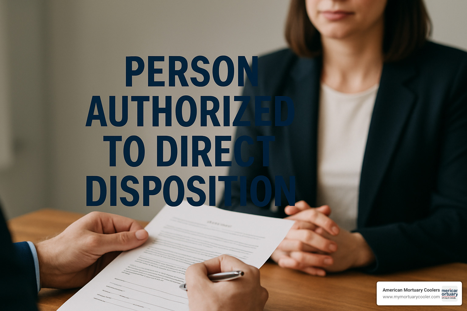 State by state comparison of PADD laws showing variations in requirements - person authorized to direct disposition