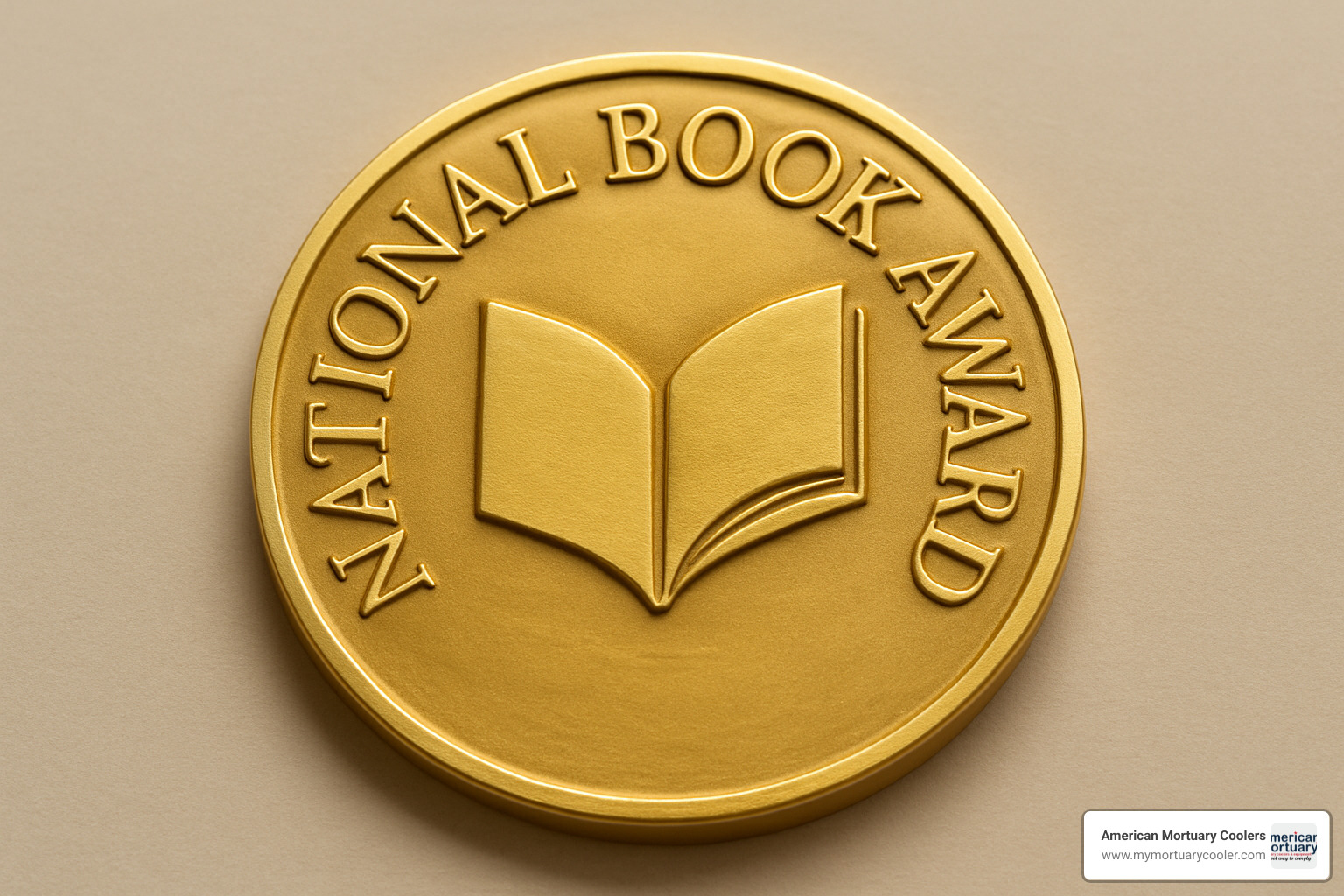 National Book Award winner medal - from here to eternity book