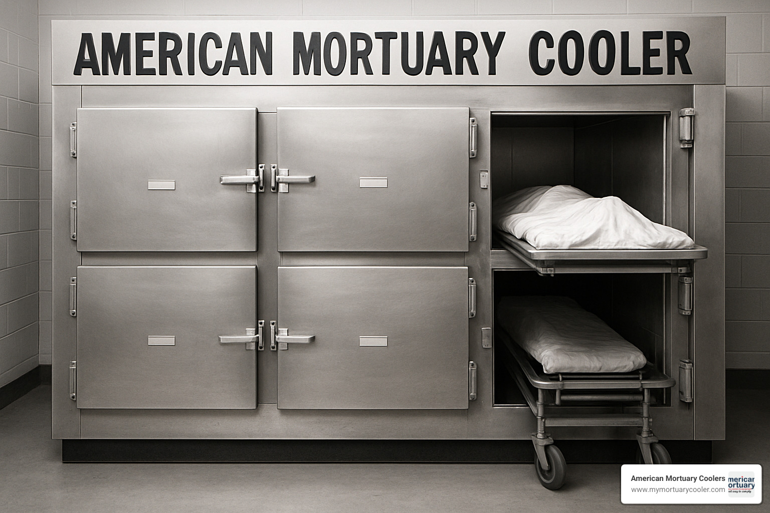 Regulatory compliance certifications for mortuary equipment - American Mortuary Cooler