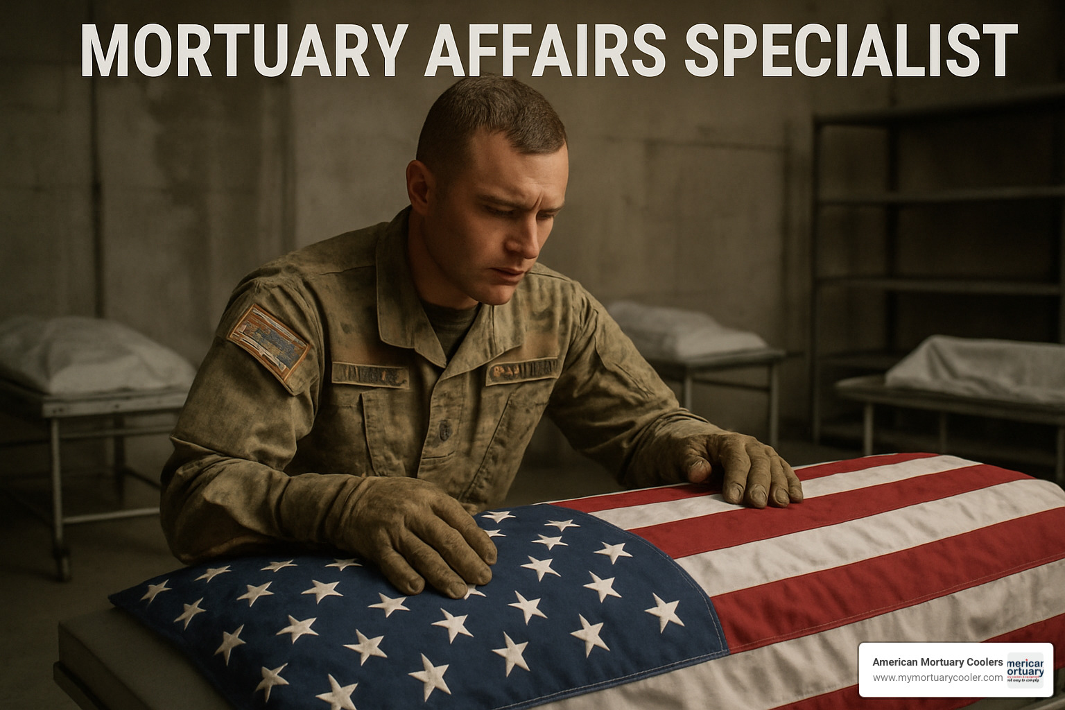 Military training ceremony for mortuary affairs specialists - mortuary affairs specialist