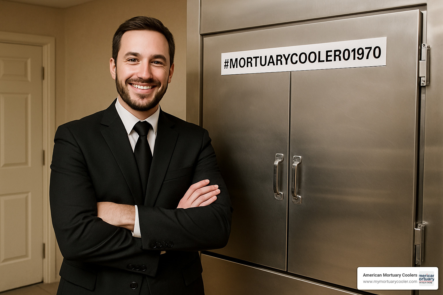 satisfied mortuary professional with #MortuaryCooler01970 - #MortuaryCooler01970