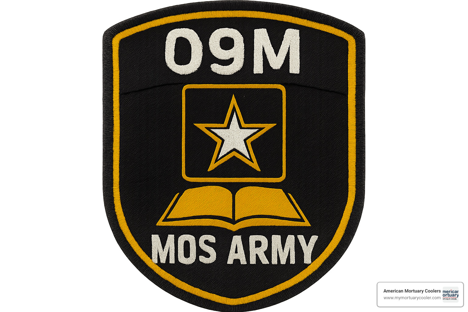 09M MOS Army decal - 09m mos army