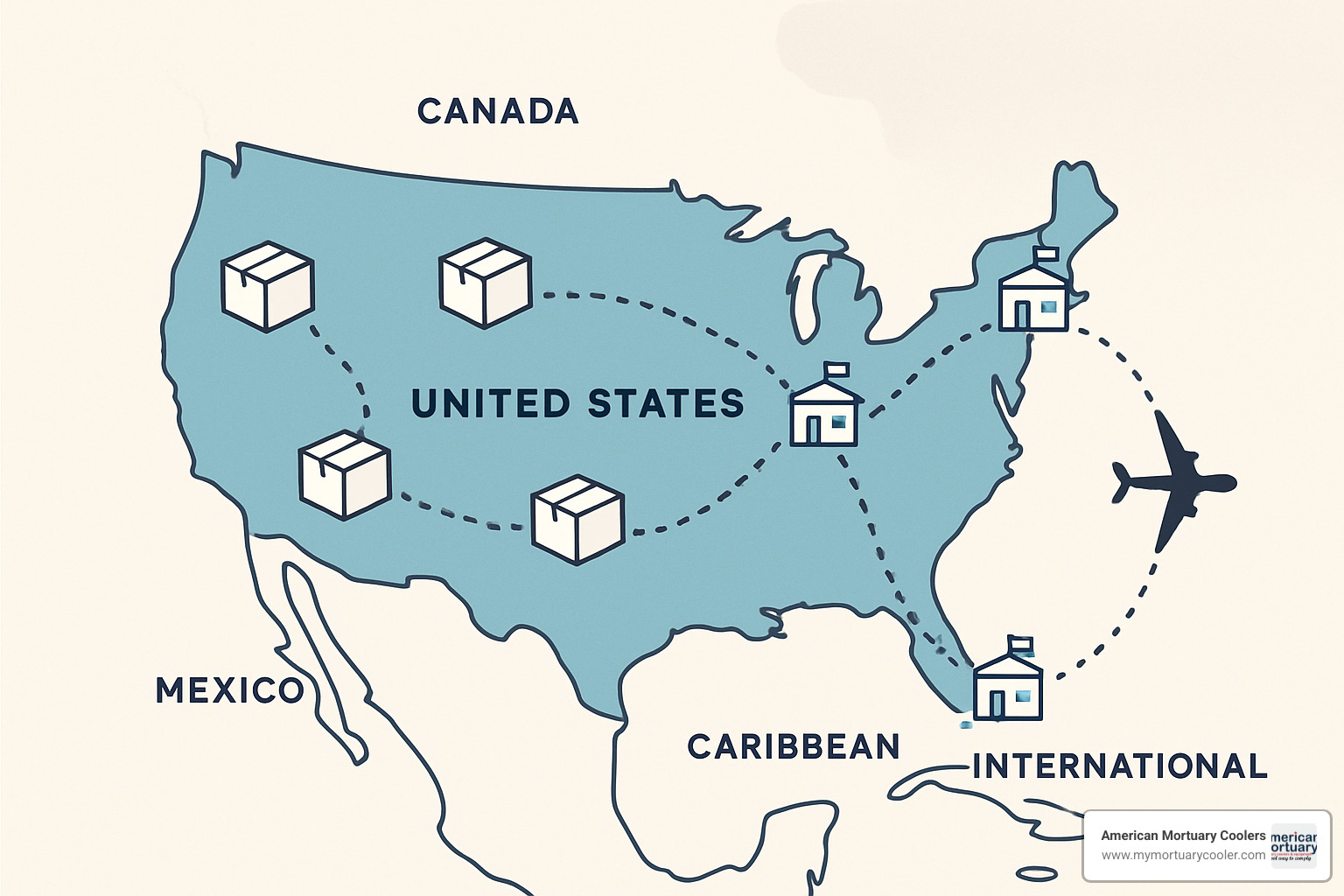 International shipping and returns map - what is your return policy
