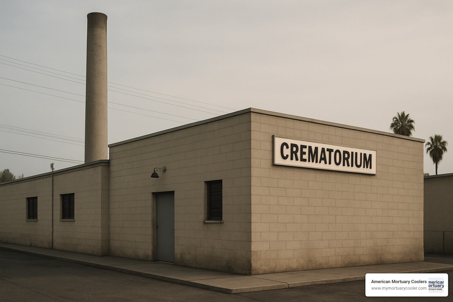 Crematorium facility similar to those used in the scandal - Lambs Mortuary 