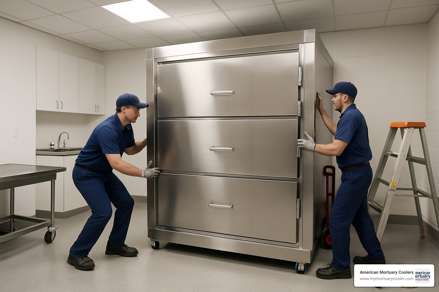 mortuary cooler installation in funeral home - Top Mortuary Coolers