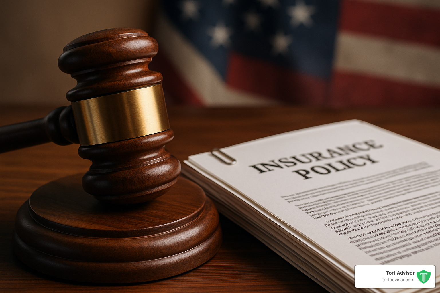gavel and insurance policy documents - Wildfire smoke damage claims