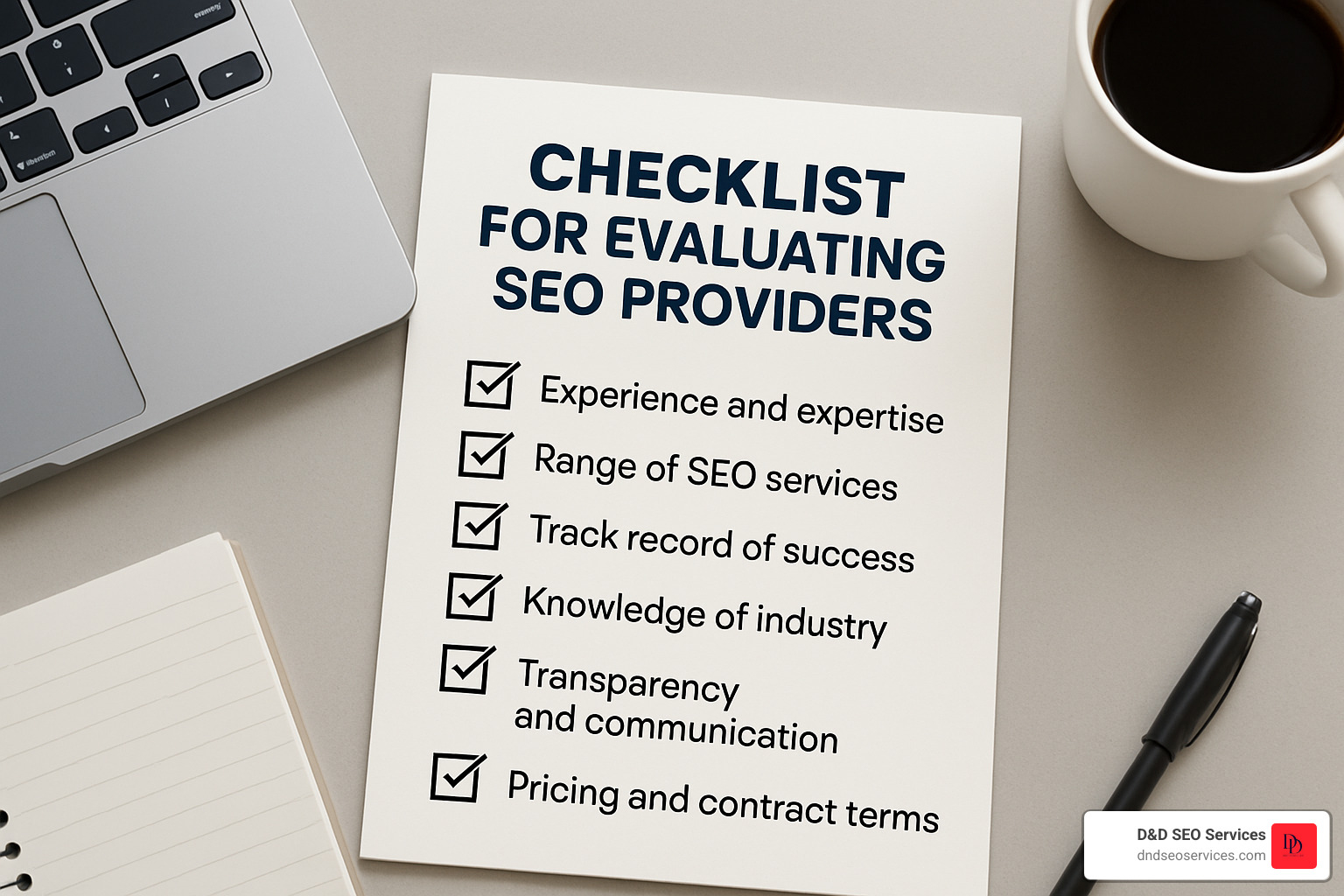 checklist for evaluating SEO providers - affordable local seo services checklist for evaluating SEO providers - affordable local seo services