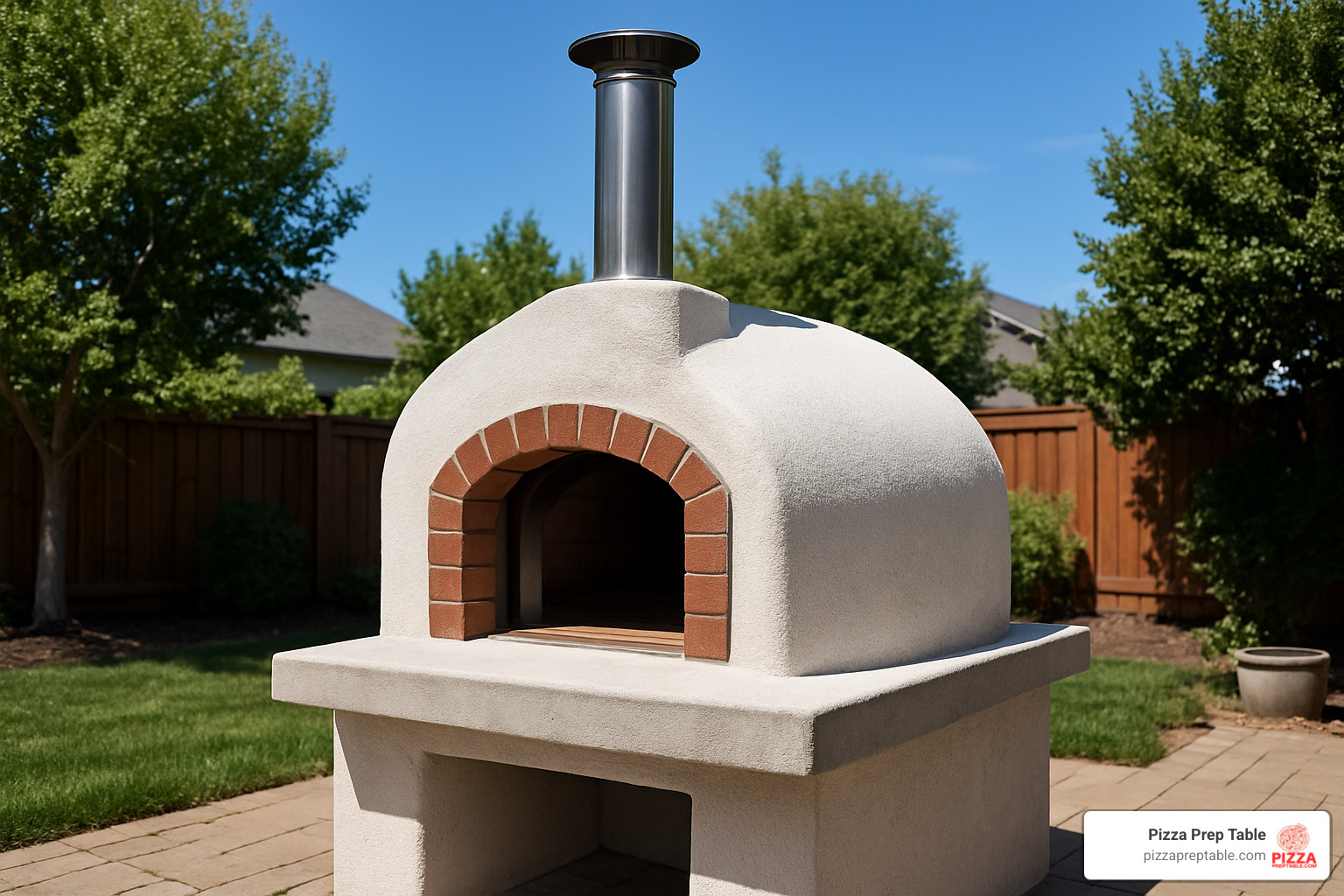 finished stuccoed oven - how do i build a pizza oven