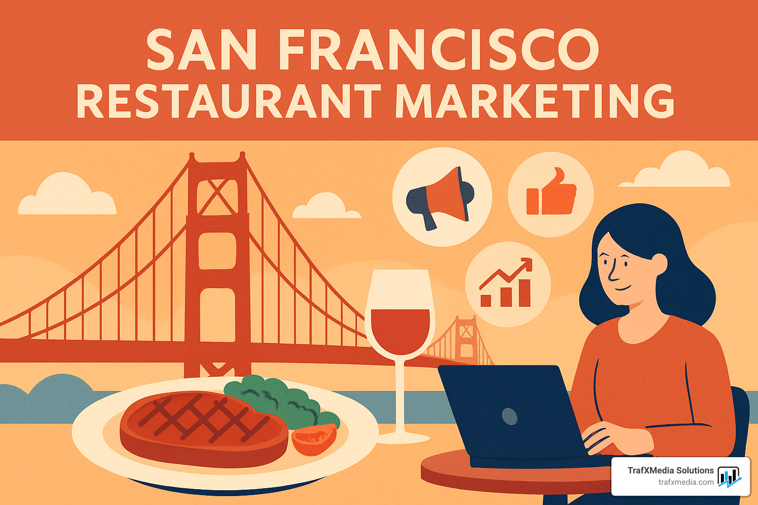 Branded restaurant menu boards and signage - San Francisco restaurant marketing